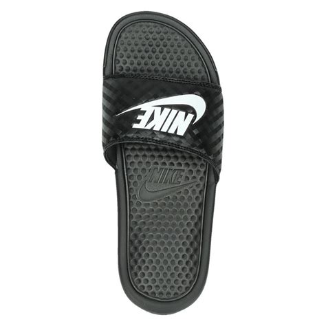 kunststof nike slippers zwart|Zwarte Nike Slippers voor dames online kopen .